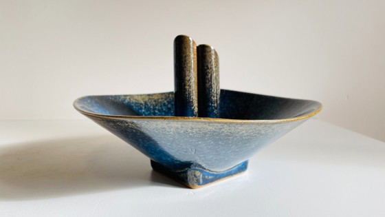 Image 1 of Vaso in ceramica geometrica vintage