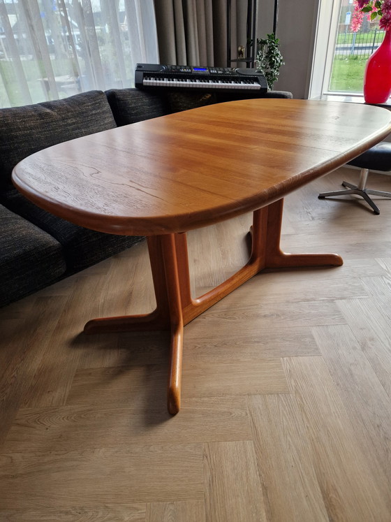 Image 1 of Mesa de comedor de teca de Glostrup