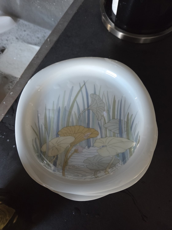 Image 1 of Rosenthal suomi Roseau gebaksbordjes