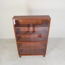 Vitrine Met 4 Glazen Schuifdeuren, Musterring, Jaren 60