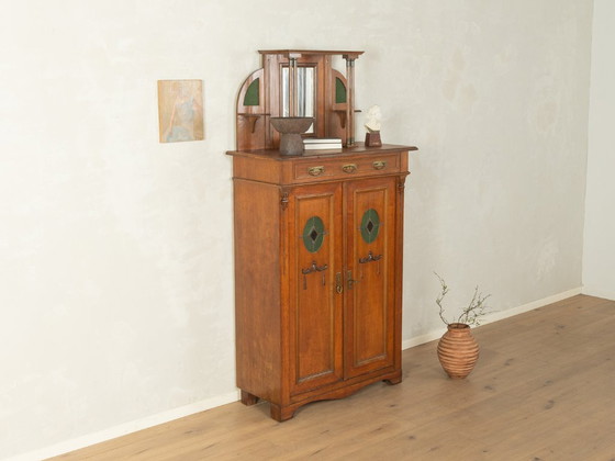 Art Nouveau-kabinet, circa 1910 – Kasten, Glass, Wood (photo 3 of 10)