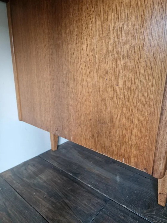 Vintage oak Desk - Eeka Meubelen - 50s/60s – Mid-Century Modern – Wood, Mid Century Modern (photo 23 of 23)