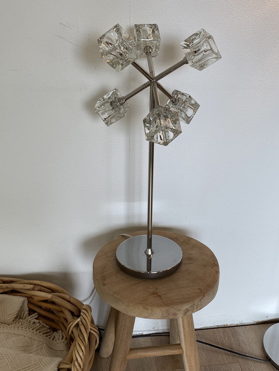 Image 1 of Table Lamp and Floor Lamp IKEA Icecube