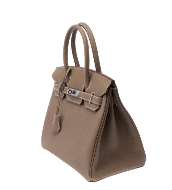 Image 1 of Sac HERMES Birkin 30 en Cuir Étoupe - 103304