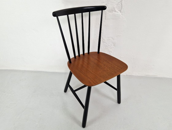 Image 1 of Stuhl im Tapiovaara-Stil von Polonio Holland 1960s