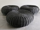 IKEA stool Ottman black 1990s