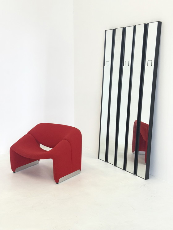 Image 1 of Set of 5 Gronda mirrors by Luciano Bertoncini for Elco
