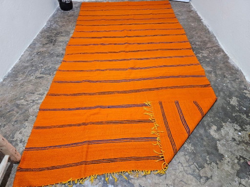 Vintage Moroccan Kilim Rug – Authentic Charm 177cm/322cm – vloerkleden en tapijten, Wool