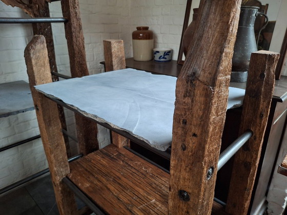 Image 1 of Robuust rek industriële stijl