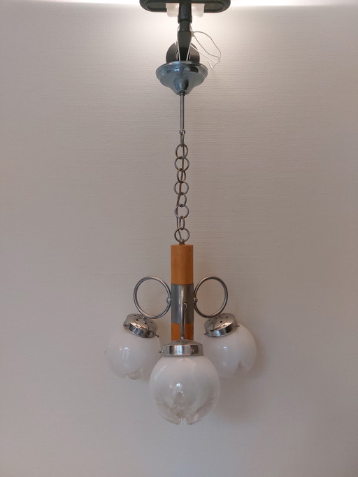 Lámpara colgante vintage de murano