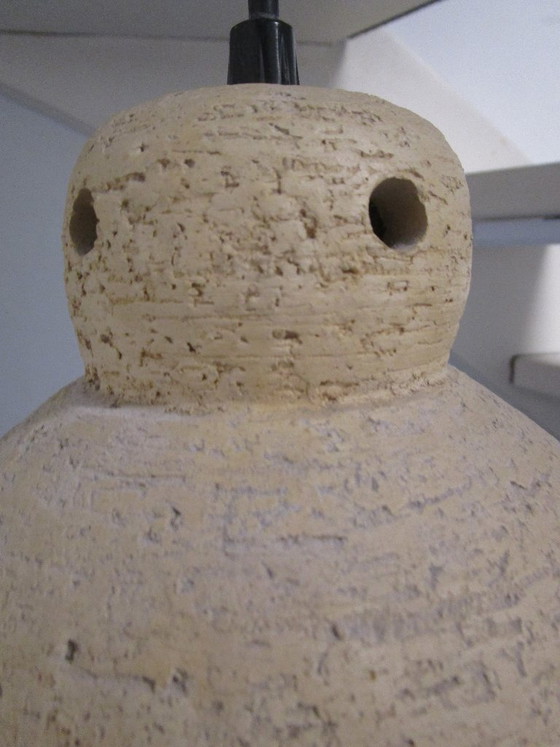 Vintage Brutalistische Keramische Hanglamp Uit De Jaren 70 – Hanglampen, Ceramic (photo 9 of 12)