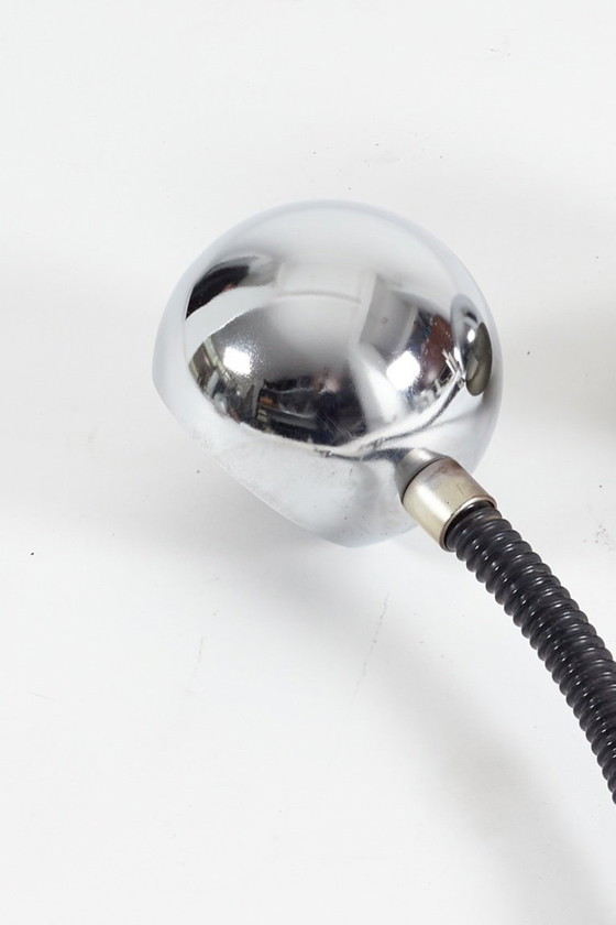 Image 1 of Italiaans chroom designlamp 1970s