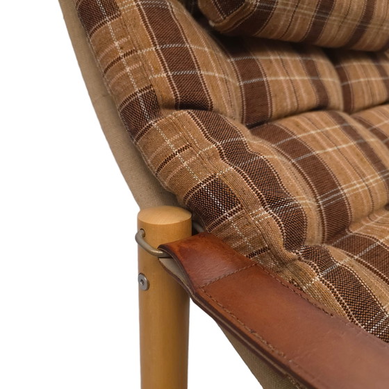 Image 1 of Dux Junker Safari Chair | Boije | 60s vintage lounge chair