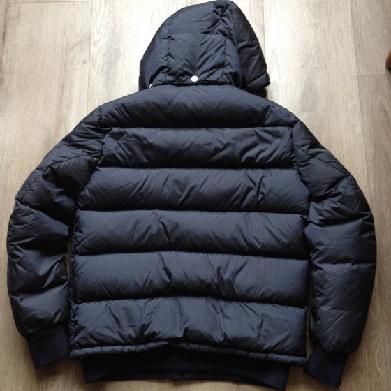 Image 1 of Moncler blue down jacket