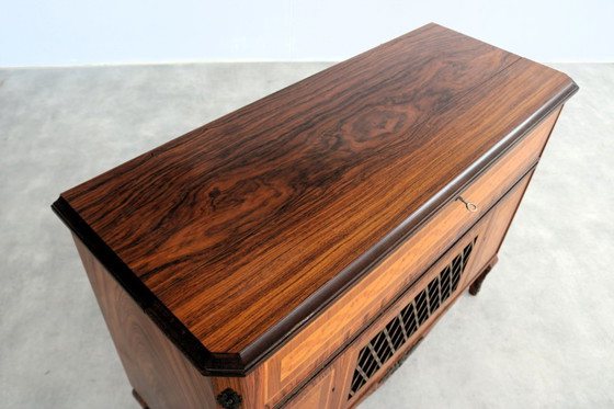 Image 1 of vintage empty audio furniture | cabinet | 1950s | Swedish l