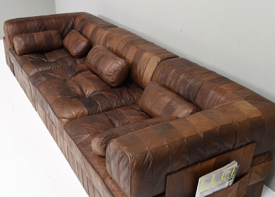 Image 1 of De Sede DS88 Sectional Sofa in Cognac Brown Leather - Switzerland, 1970s