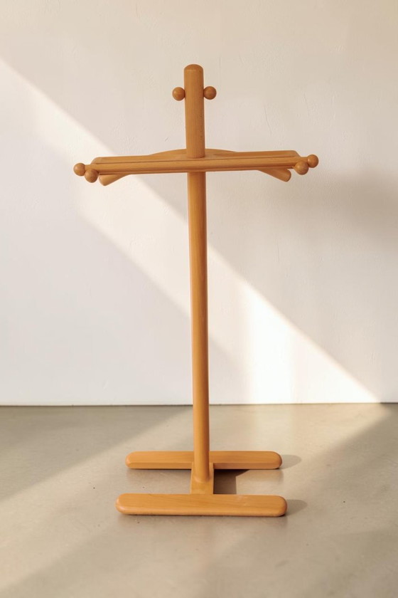 Cassetta portaoggetti in legno postmoderna, anni '80 – Armadi, Wood (photo 8 of 8)