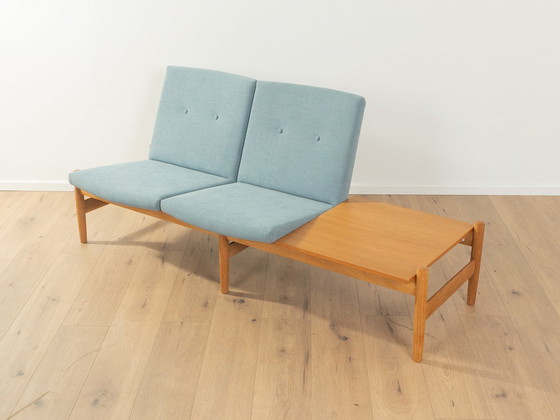 Image 1 of Bench Sofa with Coffee Table, Gunnar Sørlie
