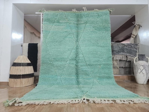 Alfombra tradicional marroquí Beni Ouraine, tejida a mano, 2/3 m – Alessi, vloerkleden en tapijten, Wool