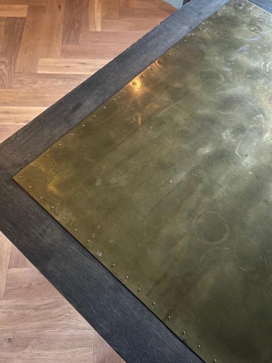 Image 1 of Scrivania brutalista di Piet Jonker 160x95xH76