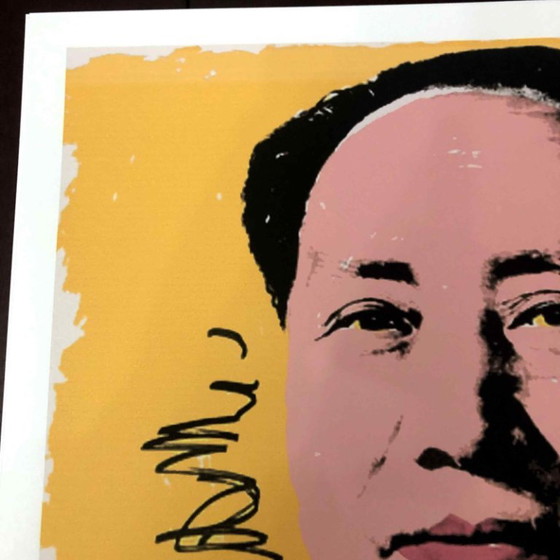 1990s After Andy Warhol "Mao Zedong" Lithograph – Lithographs & prints, Paper (photo 7 of 11)