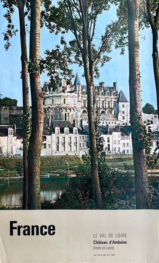 Image 1 of COLLECTIF - DRAEGER TOURISME France - Château d'Amboise poster 1963