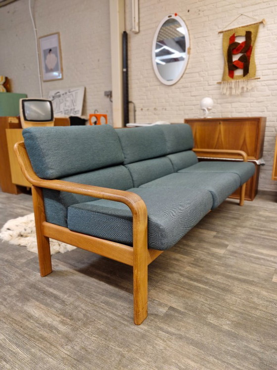 Image 1 of Vintage Danish design three-seater sofa L. Olson & Son