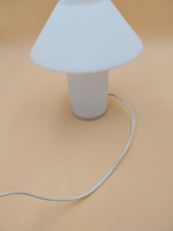Image 1 of 1 x Hala Zeist mushroom glass table lamp 1980s