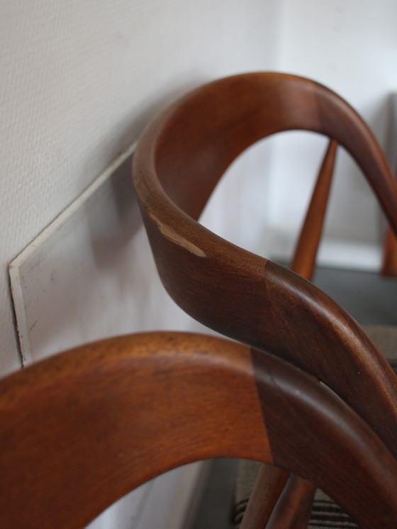 Image 1 of Vintage Danish chairs by Johannes Andersen, model 16
