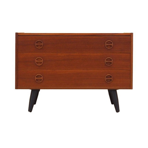 Commode en teck, design danois, années 1960, production : Danemark