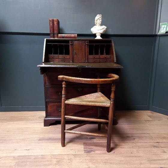 Image 1 of 18th-century English drop-front secretary