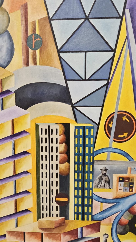 Image 1 of Dipinto ad olio originale – H. van den Broeck (1994)