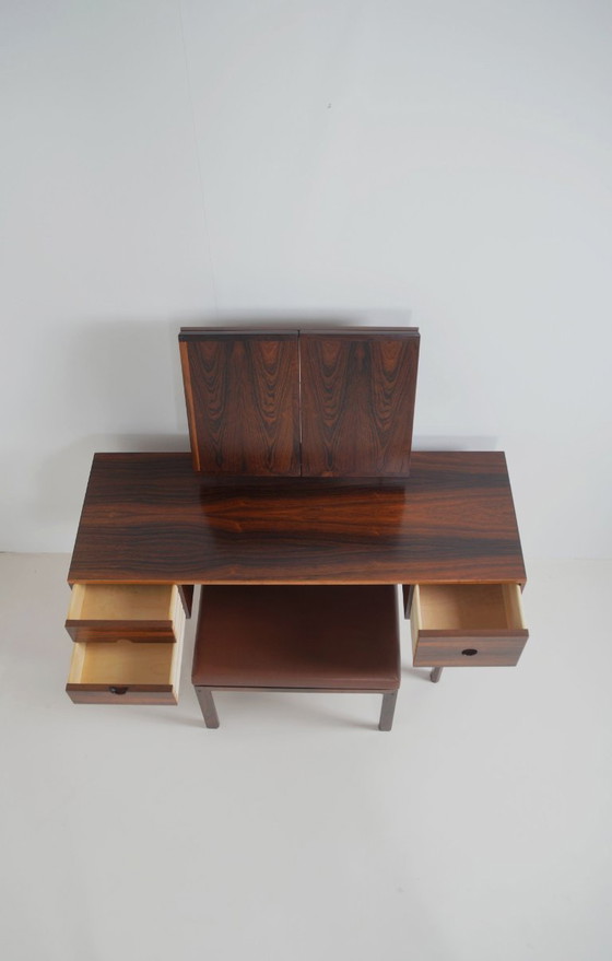 Image 1 of Danish dressing table in rosewood by Kai Kristiansen for Aksel Kjersgaard