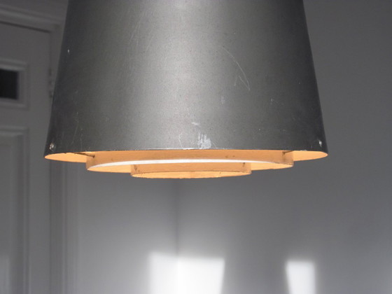 Stilnovo Pendant lamp 1950. Exclusive., Metal, Black (photo 4 of 16)