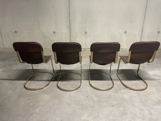 Image 1 of Sillas de comedor Willy Rizzo para Cidue