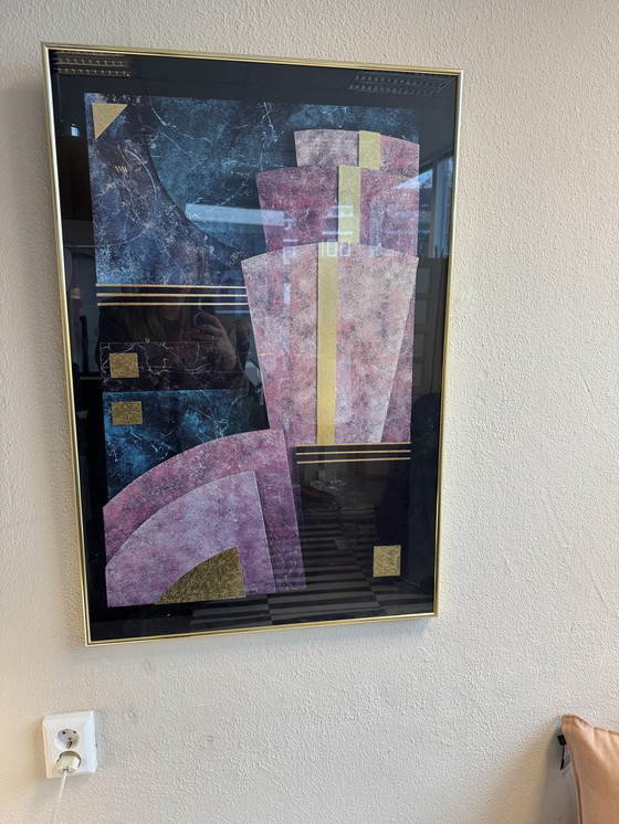 Image 1 of Vintage Print Jaren 80