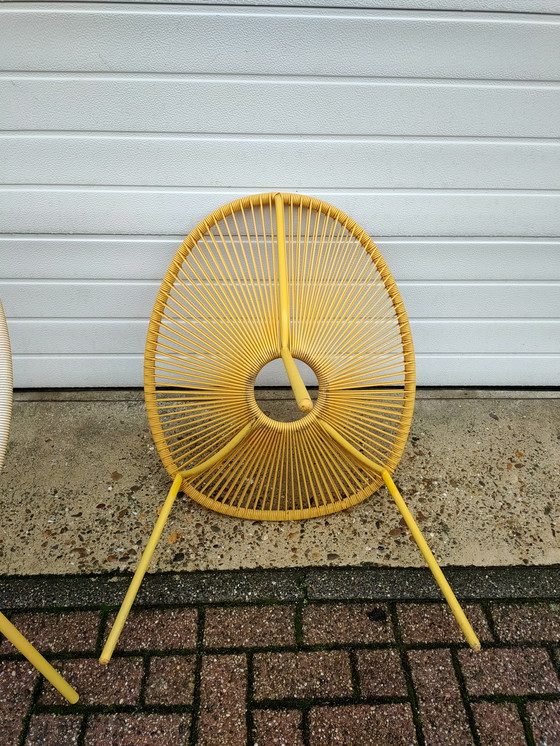 Image 1 of Spaghetti stoelen jaren 70.