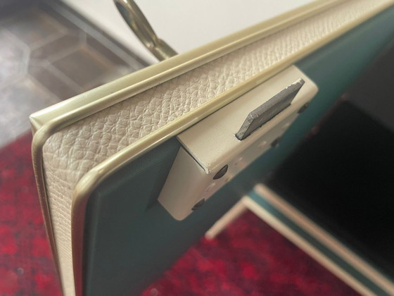 Image 1 of Credenza italiana di metà secolo con specchio — di Umberto Mascagni (anni '50-'60)