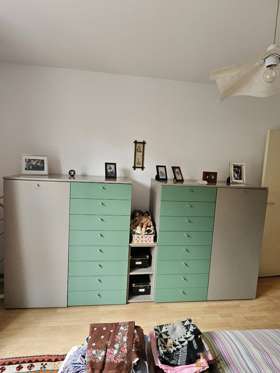 Image 1 of Eccezionale set modulare "E6" di Marco ZANUSO - Ed. Gelcam (Design italiano 1970)