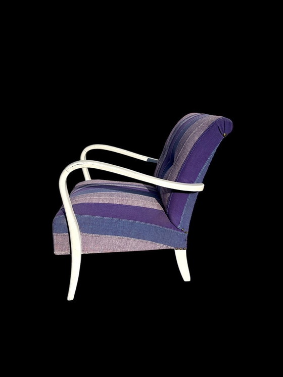 Image 1 of Pair of Art Deco Club Armchairs