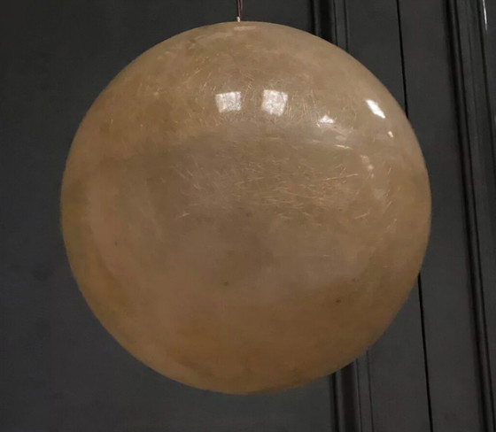 Image 1 of Lampada a sospensione vintage in stile spaziale, lampada a sospensione da 40 cm