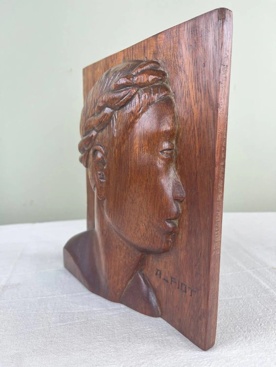 Scultura da parete – Sculture, Wood, Vintage (photo 5 of 7)
