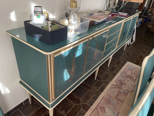 Mascagni Umberto - Designer 6er Esszimmer Einrichtung