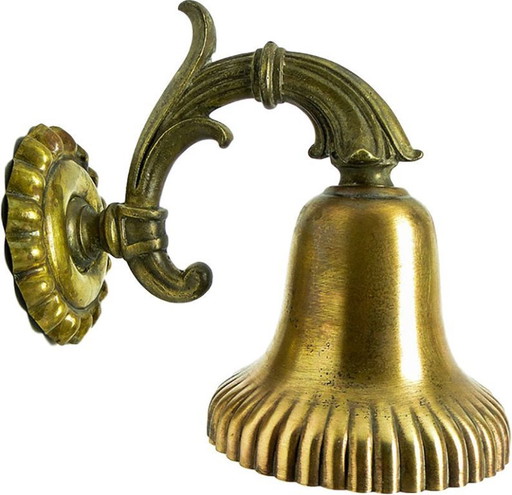 Wandlampe im Jugendstil aus dem frühen 20. Jahrhundert, Deutschland – wandlampen, Brass