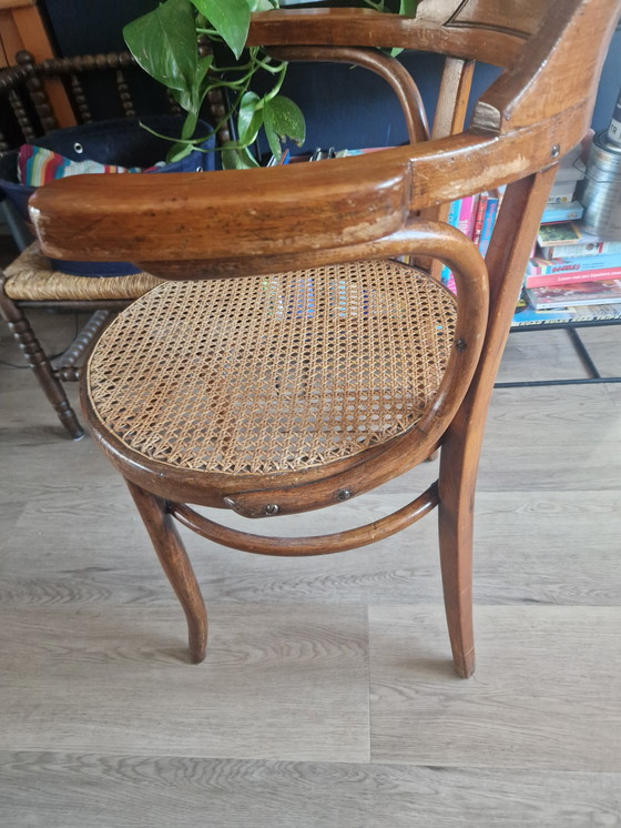 Image 1 of Chaise en rotin