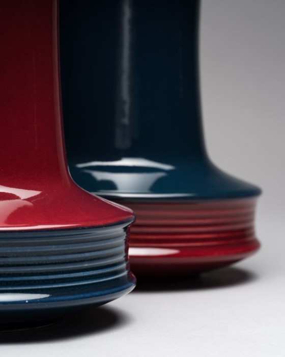 Image 1 of Rosenthal Studio Linie Tapio Wirkkala PLUS Vase Duo MCM WGP Vintage Chic 1960s