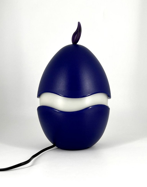 Lampada a uovo Madai di Baroni & Patrini per Antonangeli - Design italiano anni '80