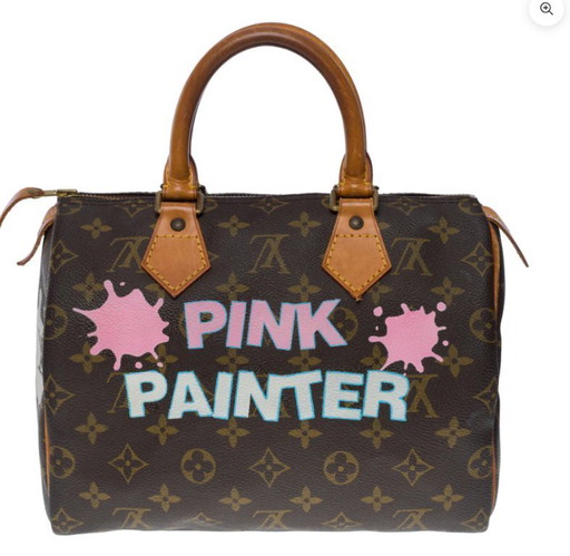 Borsa LOUIS VUITTON Speedy in tela marrone - 1322512145