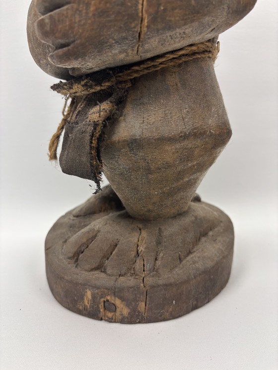 Image 1 of Estatua de Songye Nkisi – República Democrática del Congo – Auténtica pieza de arte tribal (60 cm)