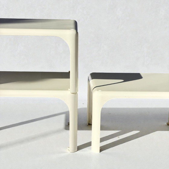 Image 1 of Original Artemide Demetrio 45 tables (set of 3)